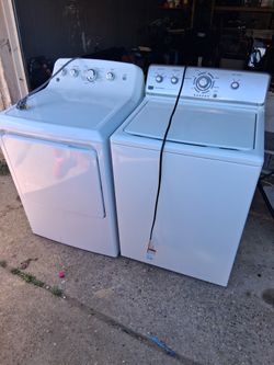 Maytag Electric Washer Ge Electric Dryer 
