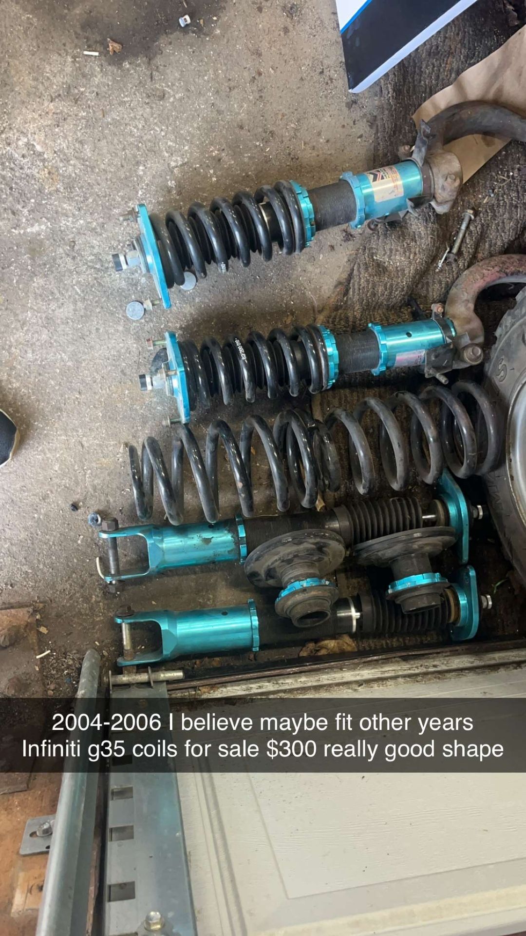 2004-2006 Infiniti Megan Racing Coilovers