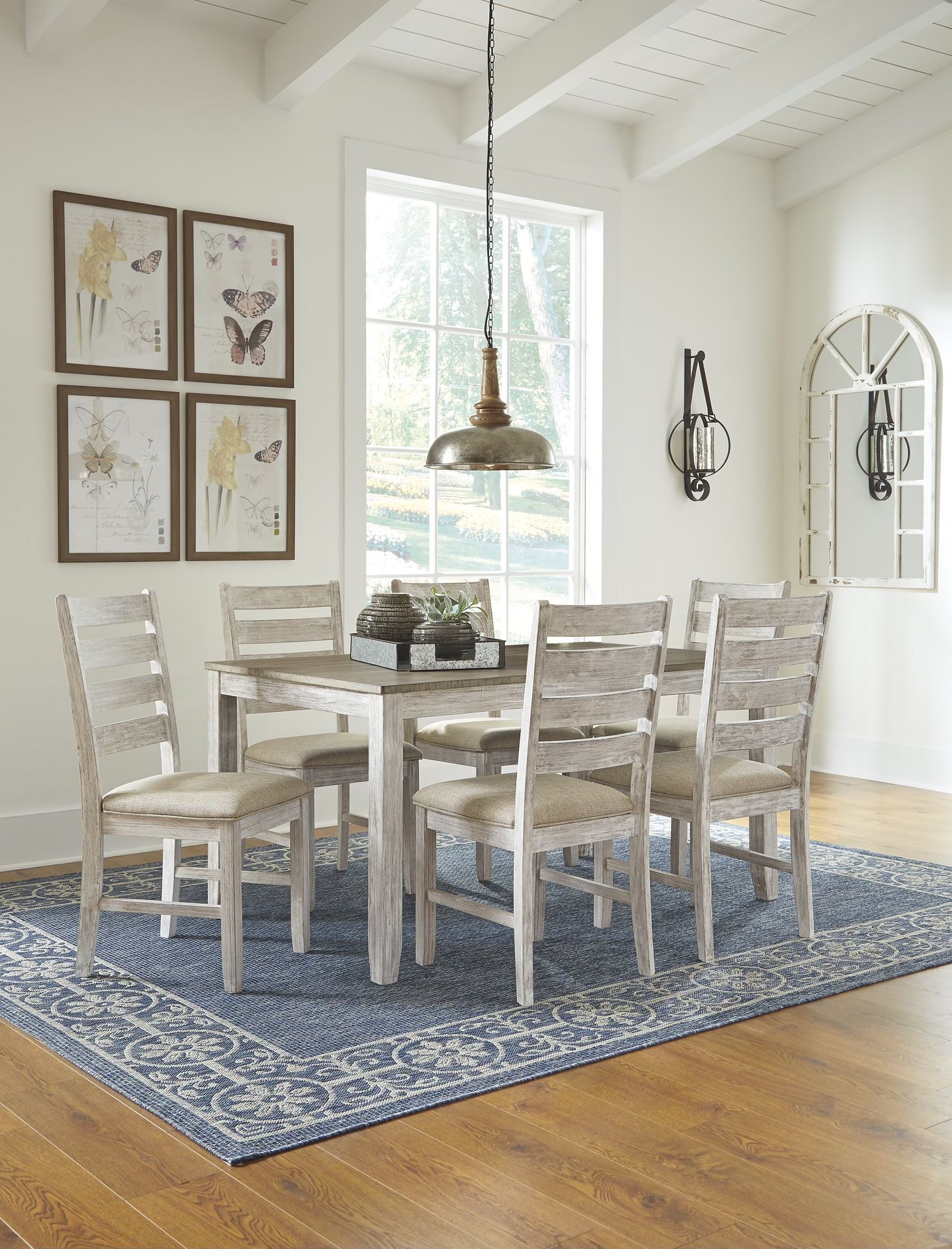 7pc Dining table set by Ashley Signature Design