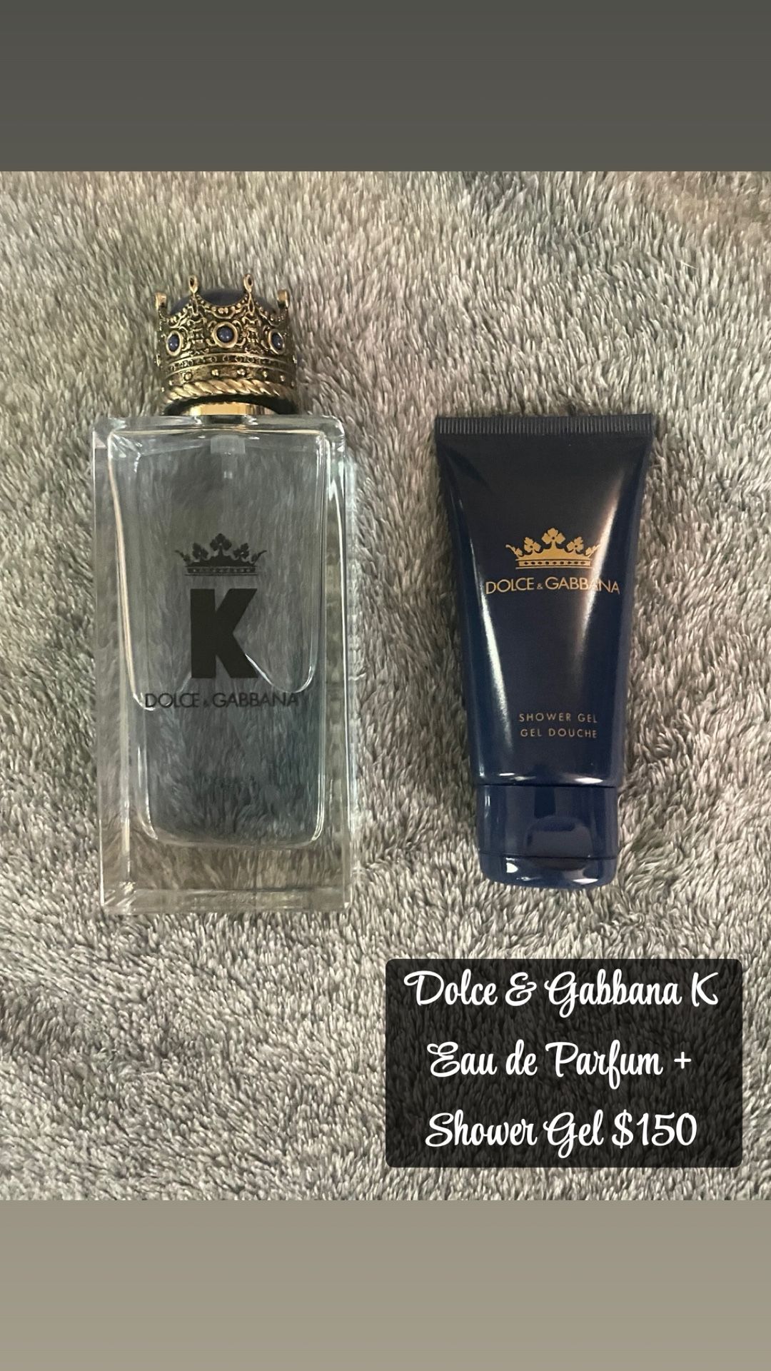 Dolce & Gabbana K Eau de Parfum + Shower Gel Men