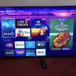 Hisense 43" Smart TV ( Free Delivery if Needed)