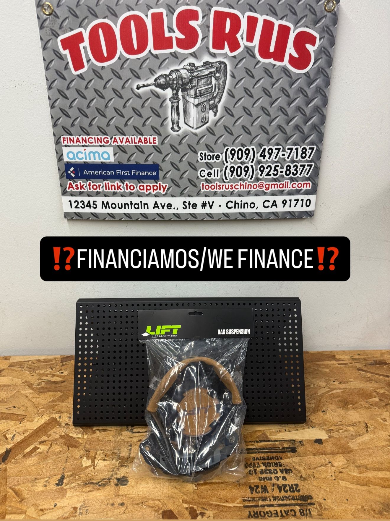 LIFT SAFETY DAX Suspension Replacement**(FINANCIAMOS/WE FINANCE)**