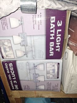 New 3 light  vanity wall lights
