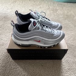Nike air max 97 size 9 1/2 Original nice pair of shoes to own,sells for over 130.00