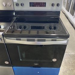 Whirlpool  WFES3530RS 30 Inch Freestanding Electric Range with 4 Elements
