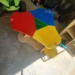 Discontinue Wooden Lego Table