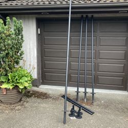 Outdoor Shade Sail Poles 