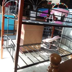 New bunk beds wood and metal We Deliver Same Day For Extra Charge 