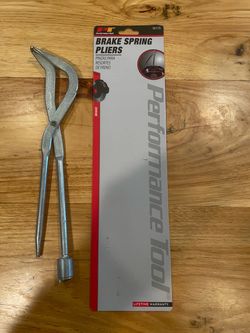 Performance Tool Brake Spring Pliers W175