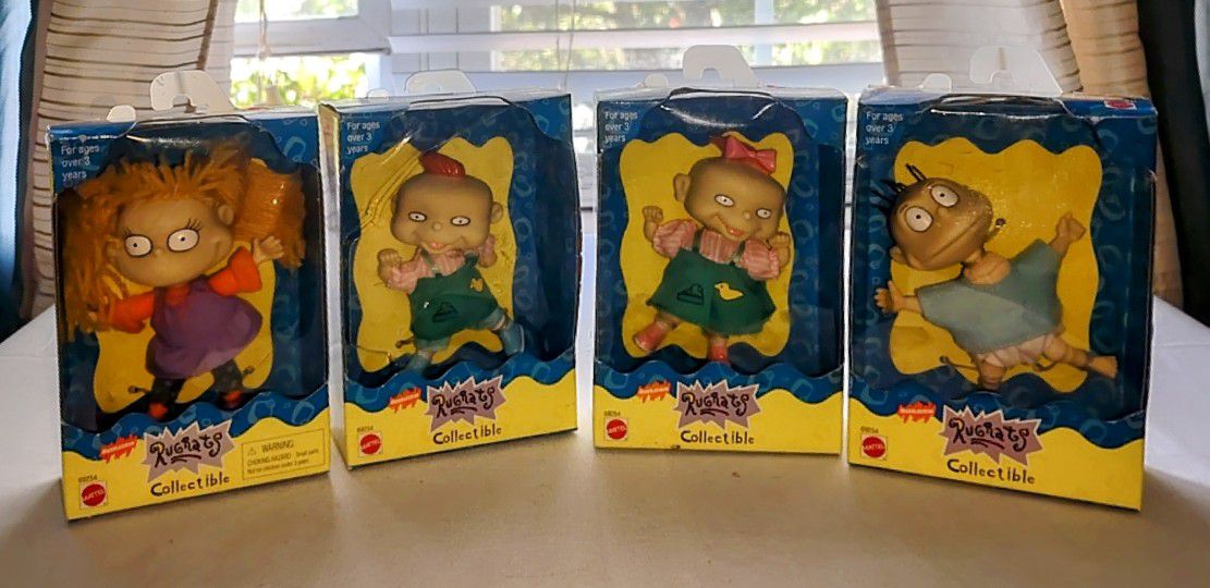 Rugrats Collectible Figurine Lot Of 4