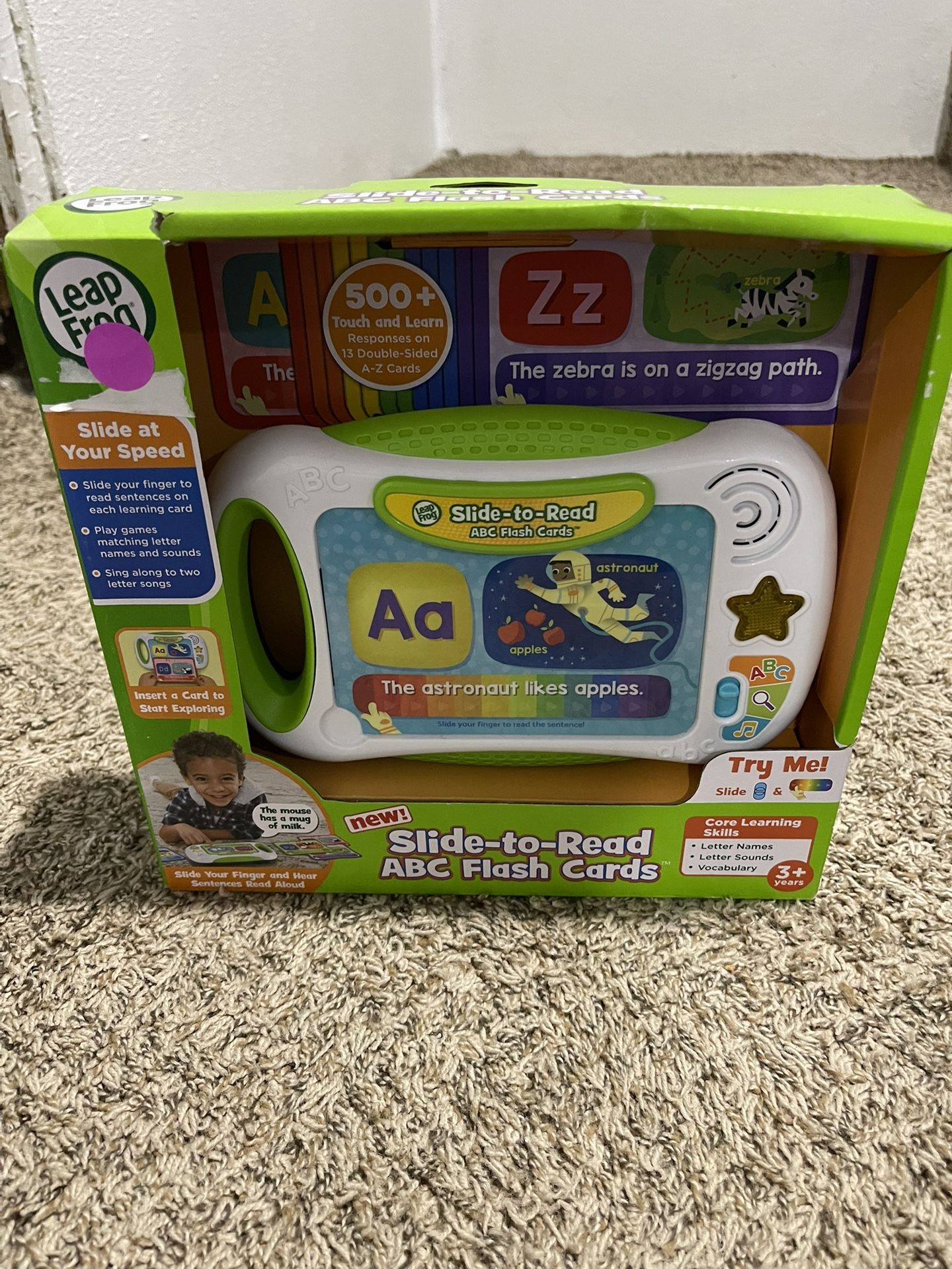 LeapFrog Slide-to-Read ABC Flash Cards