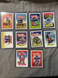 Lot Of 20 Trashformers Cards