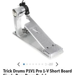 Trick Drums P1V1 Pro 1-V Short Board Single Bass Drum Pedal