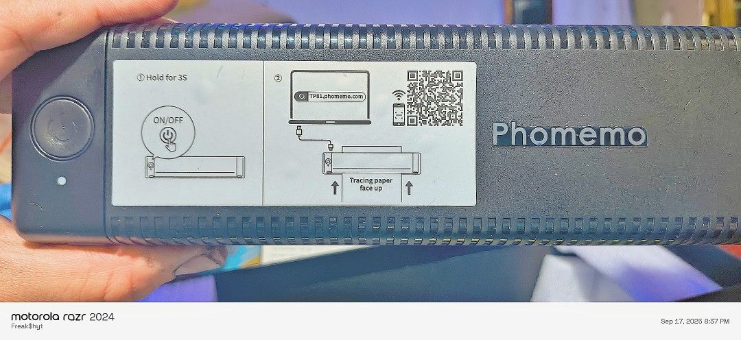 Bluetooth Portable Thermal Tattoo Stencil Printer