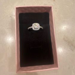 Moissanite Engagement Ring