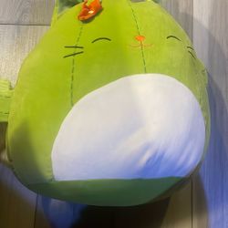 Squishmallow Ms Miss Cactus Kitty 16" Green Plush Cat Stuffed Animal