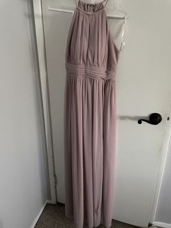 Rose Bridesmaid Dress