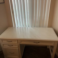 White Office Styled Desk 
