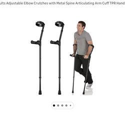 New Forearm Adjustable Crutches 