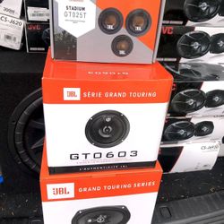 JBL CAR AUDIO SPEAKERS 6X9 & 6.5 With Tweeters New New”