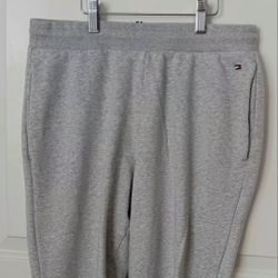 Tommy Hilfiger Gray Cotton / Fleece Jogger