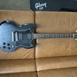 2009 Gibson SG Flat Black Solid Body Electric Guitar