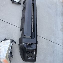 2015 Front Bumper And Headlights 
