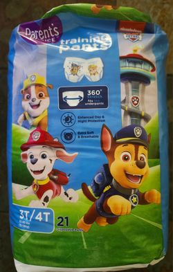 Diapers/training Pants Paw Patrol , 3T-4T 21 count
