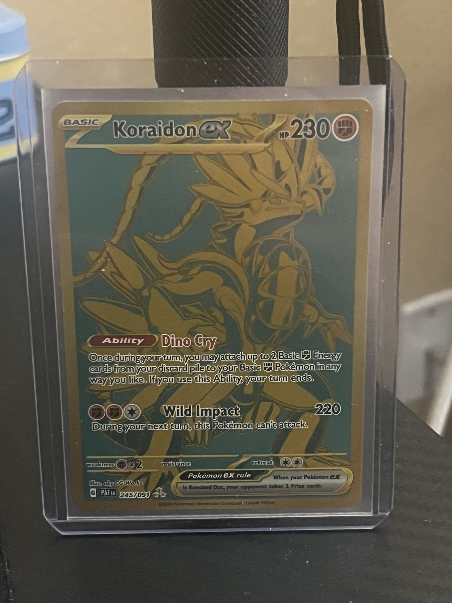 Koraidon Ex #245/091 Paldean Fates Pokémon