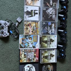 Wii And PlayStation Games And Controllers (message For More Info) 