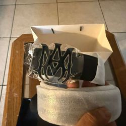 AMIRI BELT QUAD MAD 4 CM