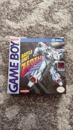 Battle unit zeoth for nintendo gameboy
