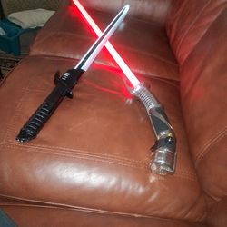 Star Wars The Black Series Count Dooku Force FX Lightsaber AndStar Wars The Black Series Force FX Elite Darksaber. 