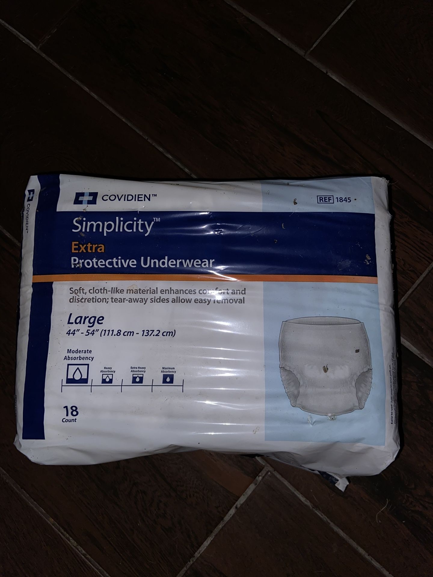 Covidien Simplicity Adult Diapers