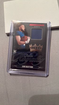 2025 Panini Rookies & Stars Cam Skattebo Rookie Royalty Relic New York Giants