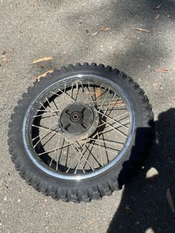 Yamaha Rt100 Rear Wheel