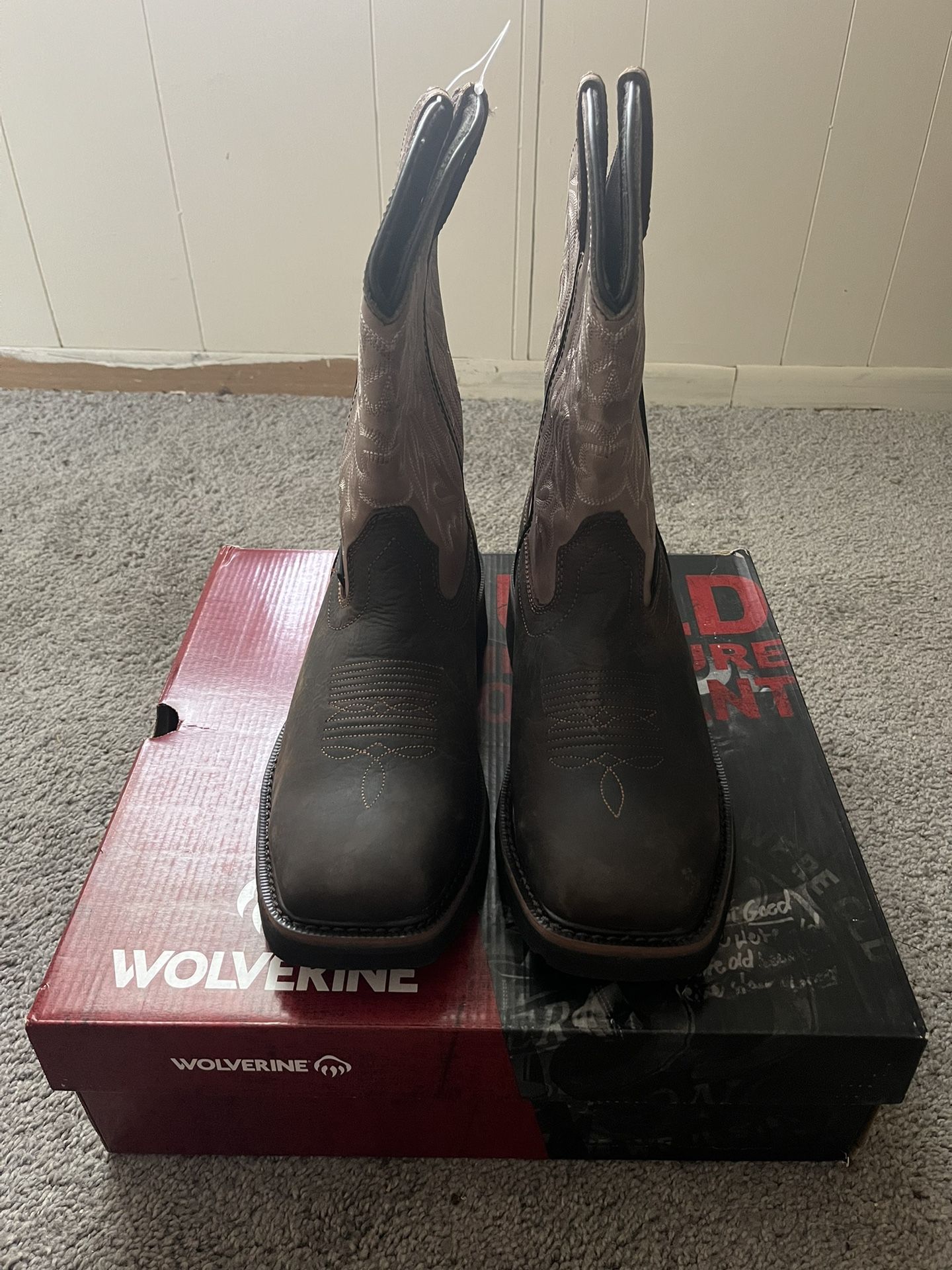 Wolverine Steel Toe Work Boots 