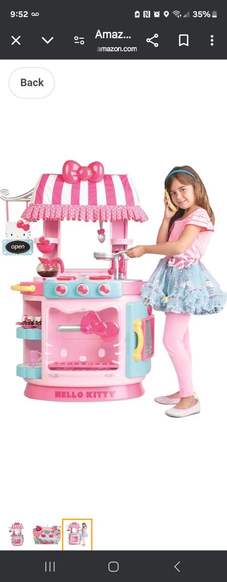 Hello Kitty Cafe Kitchen- RARE RETIRED
