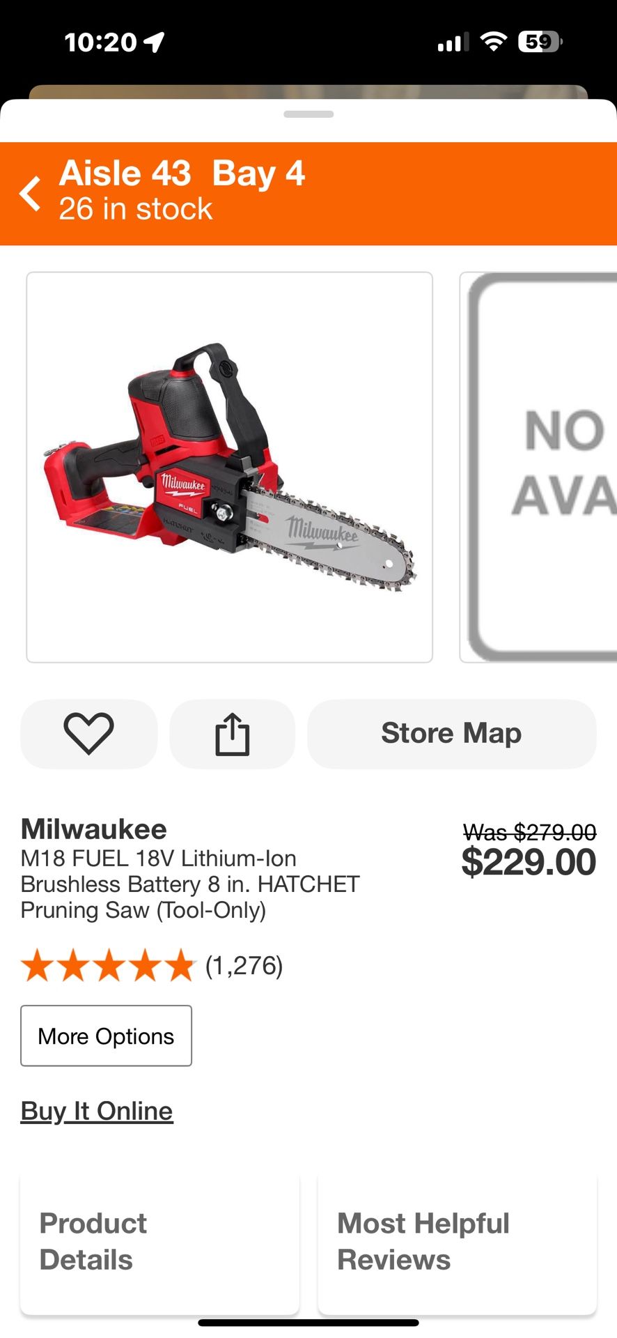 Milwaukee Pruning Saw New In Box M-18