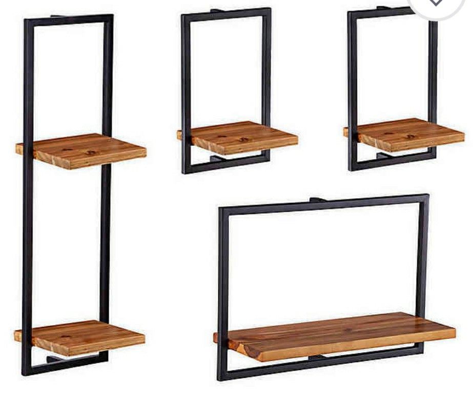 4 pack of Wall Shelves