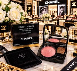 Chanel Joues Contraste Powder Blush – 72 Rose Initiale