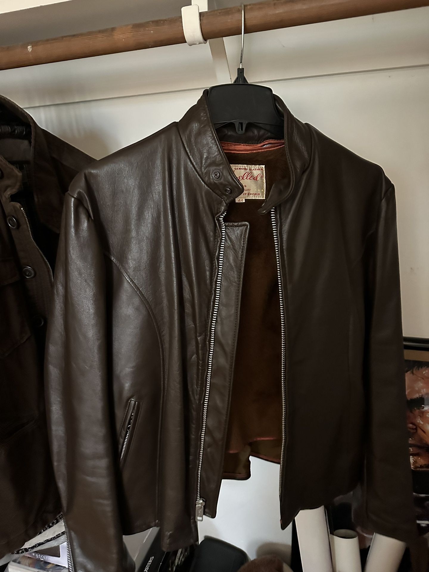 Vintage Excelled Brown Leather Jacket 