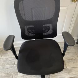 Big and Tall Chair - Height/Arms/Lumbar Adjustable