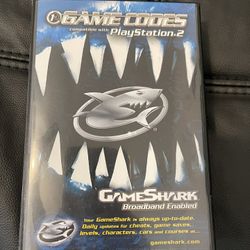 GameShark Game Codes for PlayStation 2 Broadband Enabled