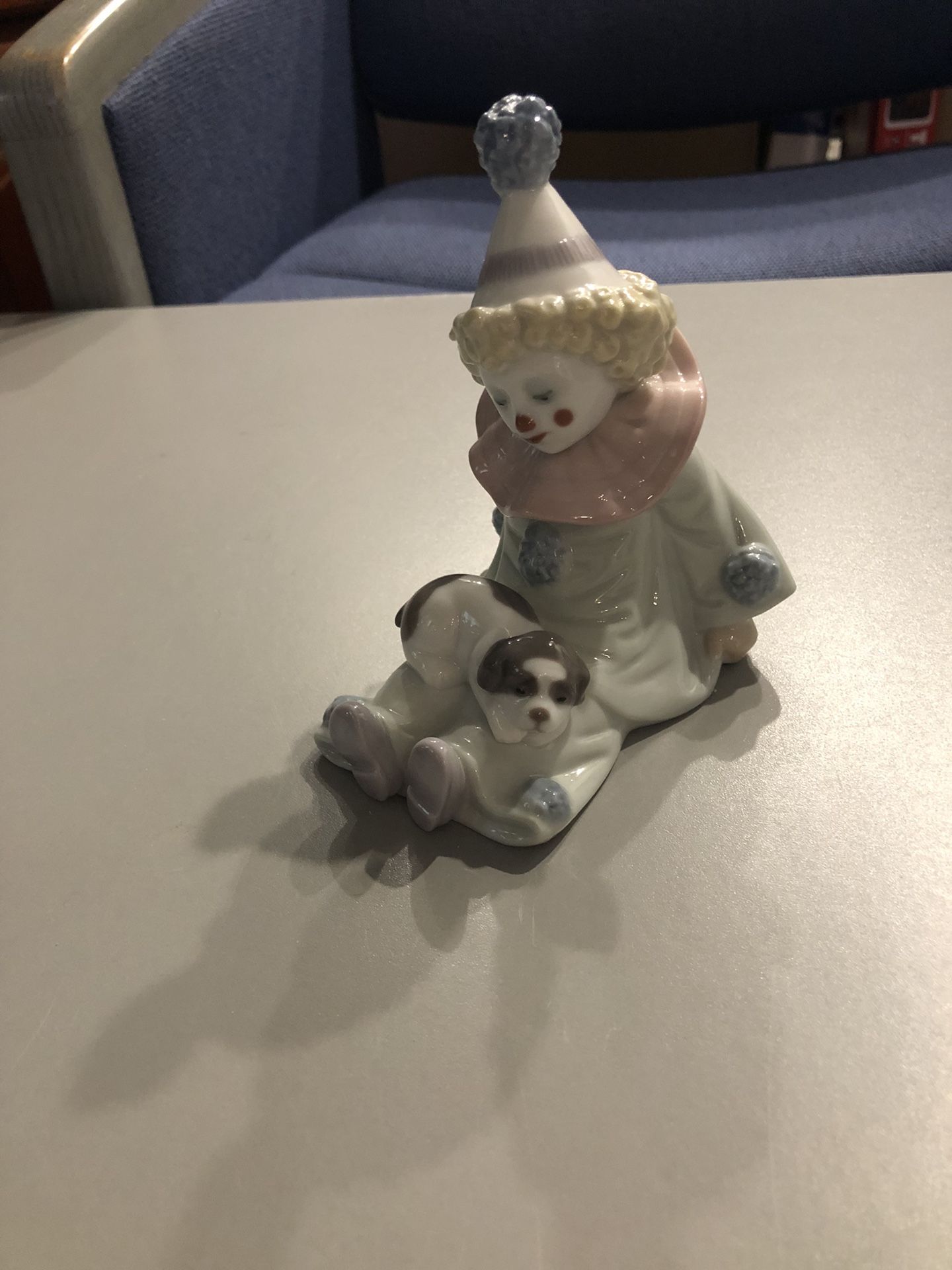 Pierrot with Puppy -Lladro #05277
