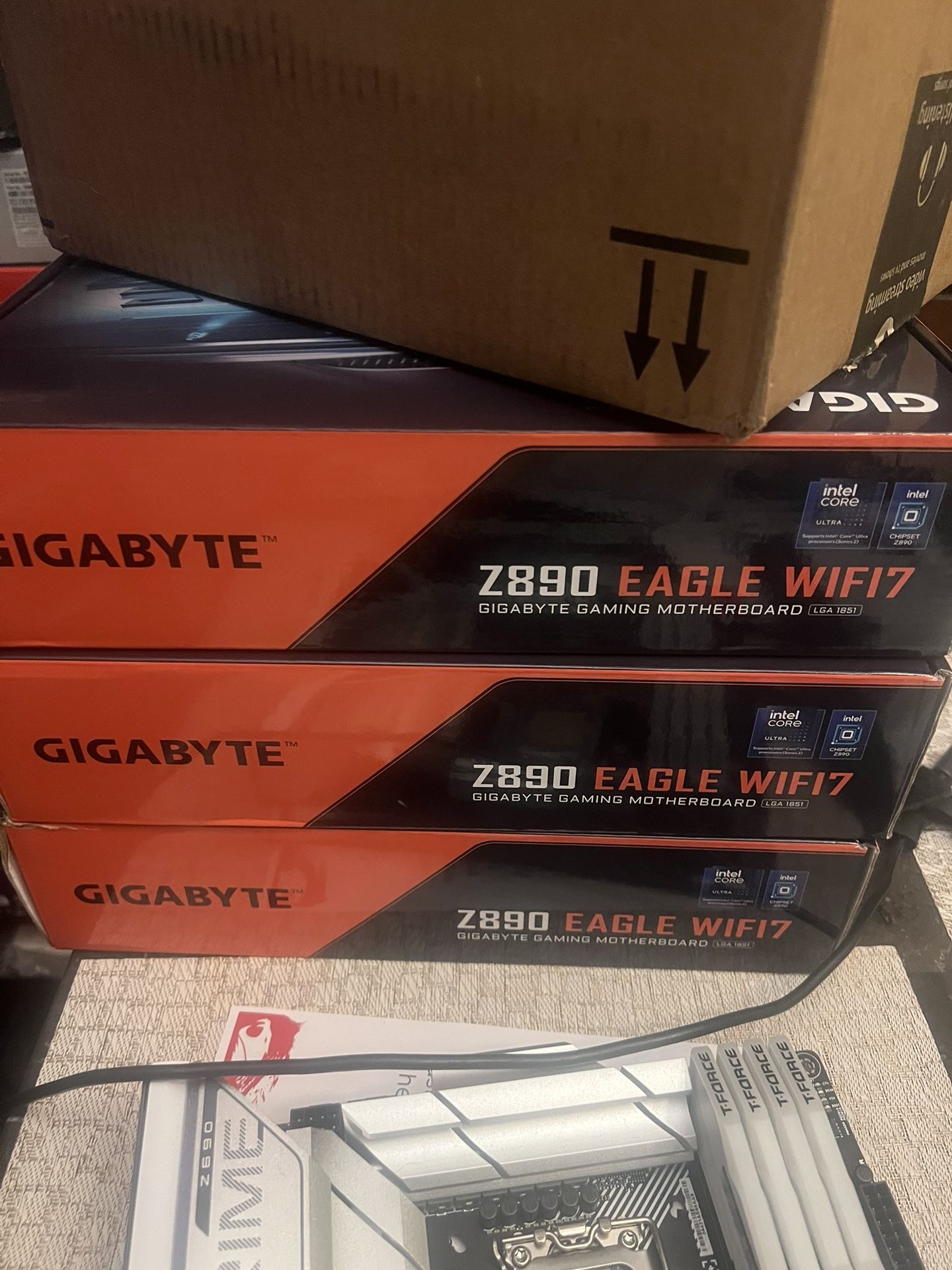 Z890 Motherboard And Ultra 7 CPU Combo 