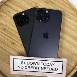 Apple IPhone 14 Pro Max -PAYMENTS AVAILABLE-$1 Down Today 