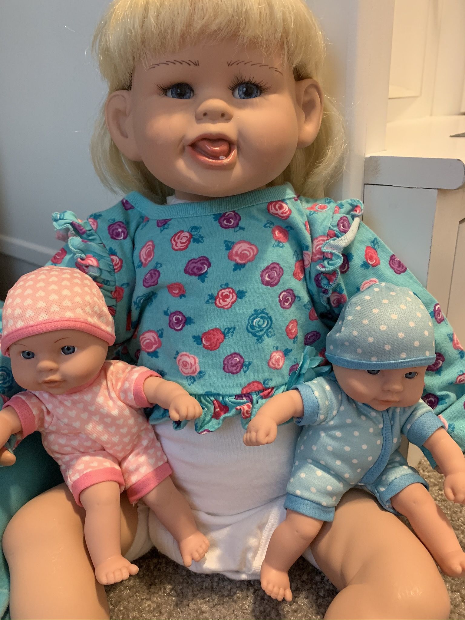 22 Inch Baby Doll Cloth Body