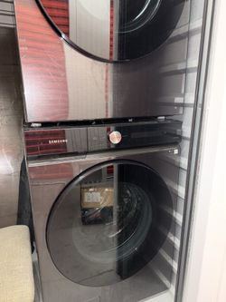 Samsung smart washer and dryer