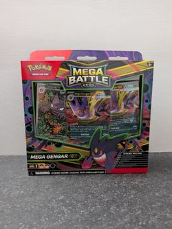 Pokemon Mega Battle Deck Mega Gengar Box